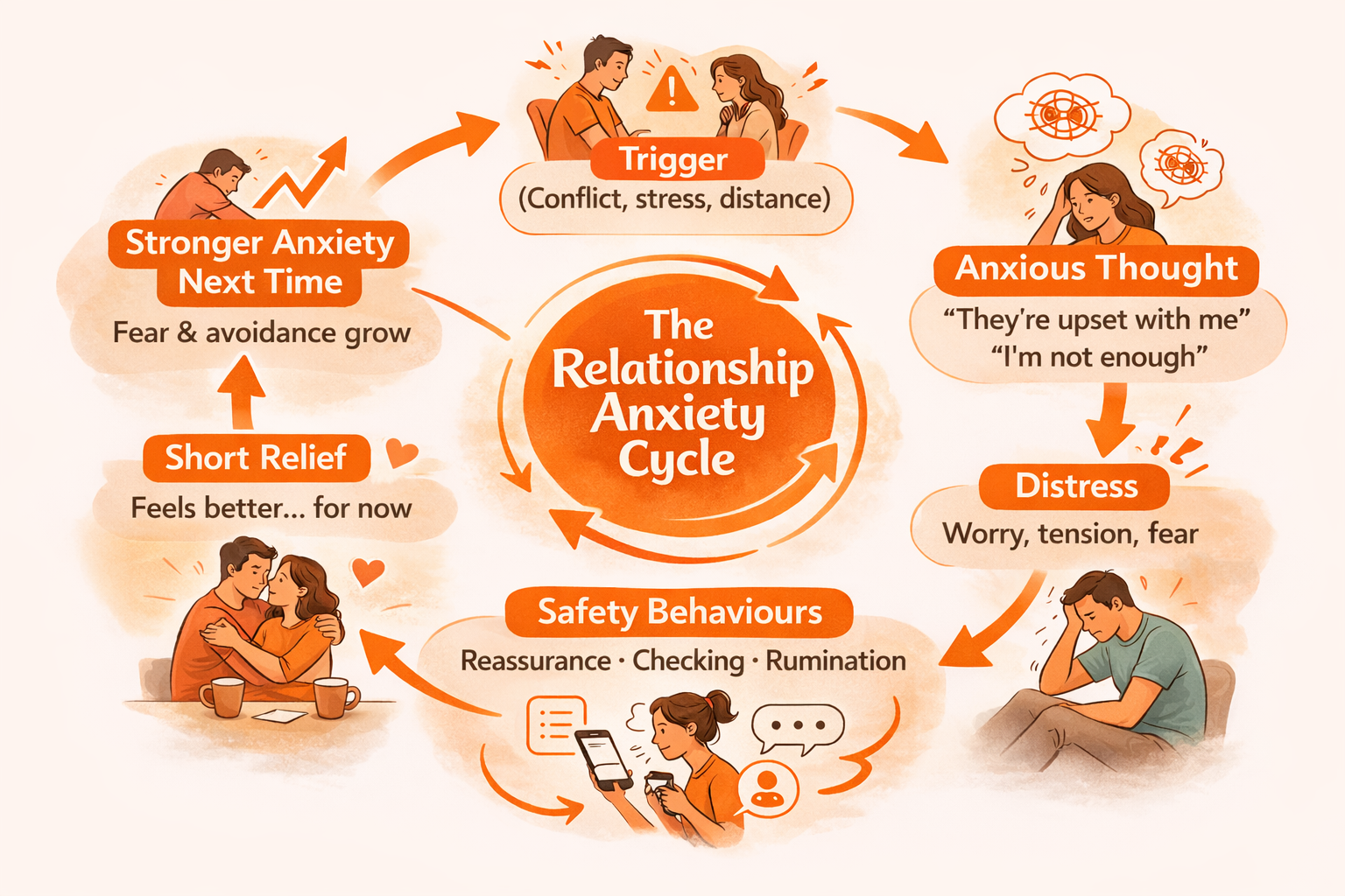 relationship anxiety cycle
